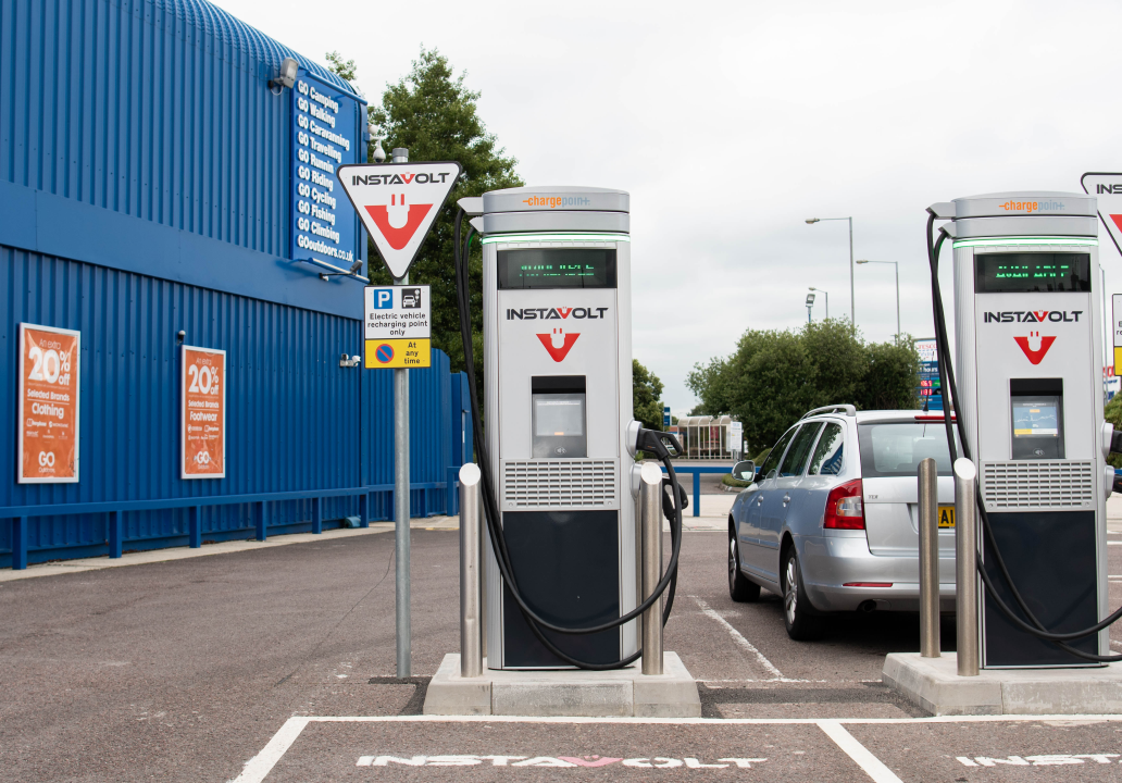 Instavolt deals charging station